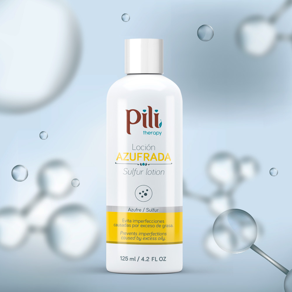 Pili Sulfur Lotion- Loción azufrada